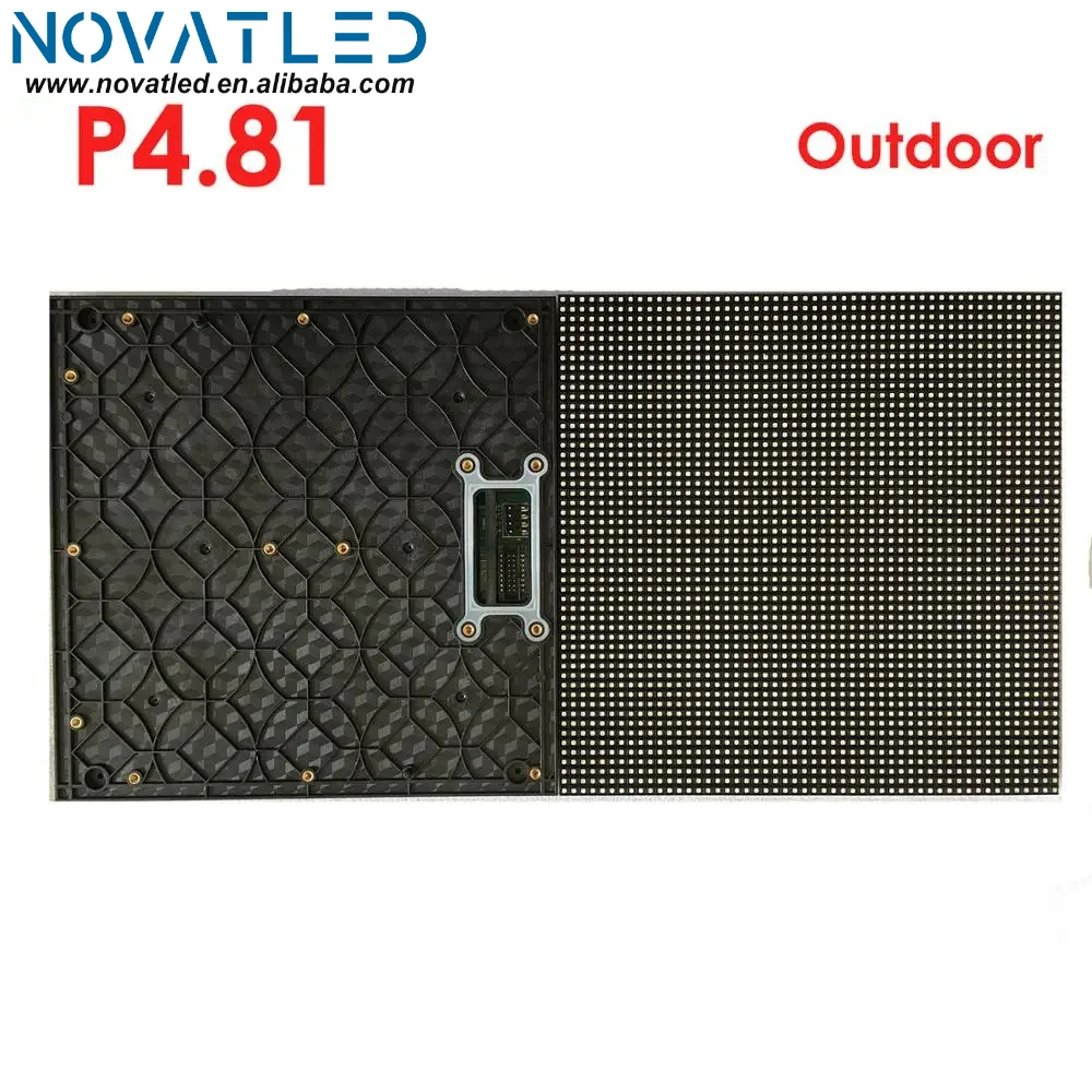 Good price high quality  outdoor P4.81 led module rgb matrix  led video wall for  tv movie night club bar