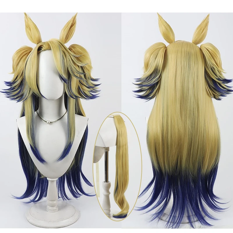 

In Stock Uma Musume Obey Your Master Cosplay Wig Anime Pretty Derbyy Cosplay Tail Synthetichair Heat Resistant Fiber Wig+wig Cap