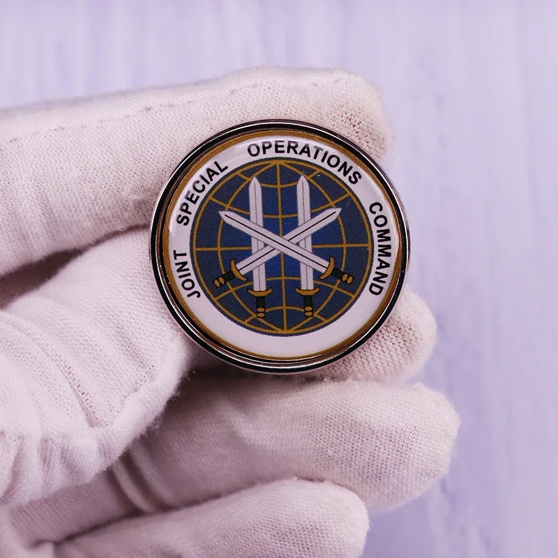 Broche JSOC del Pin del logotipo del comando de las operaciones especiales conjuntas para las técnicas de requisitos de las operaciones especiales