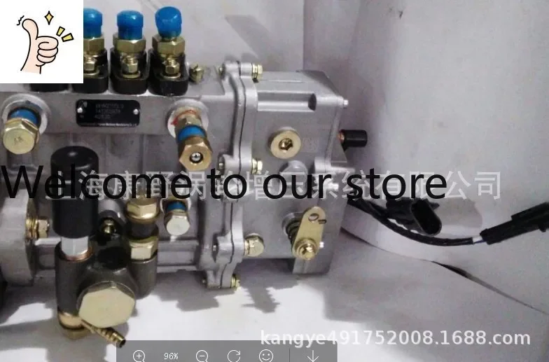 Original Fuel Injection Pump For 490 Engine BHQ85R8 ZN490B-18031E 00004QE23 750