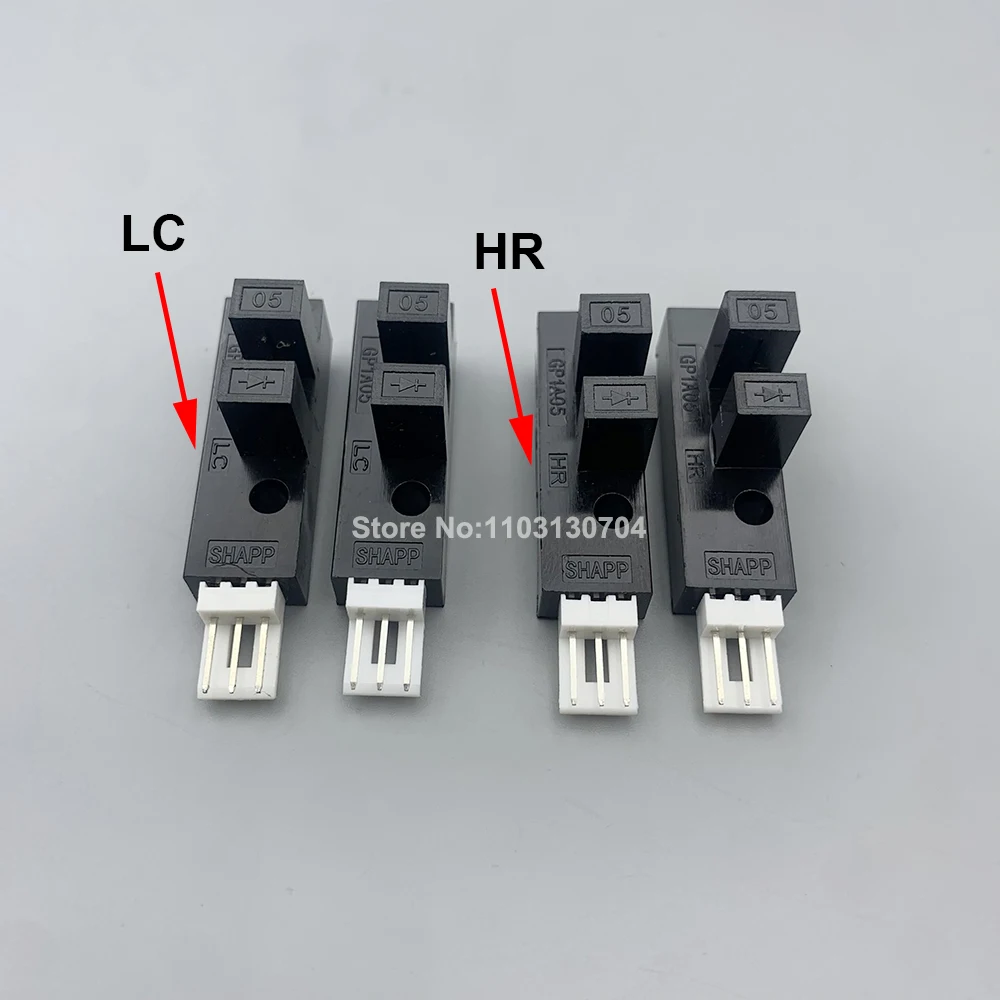 

4PCS Inkjet Printer LC HR Limit Switch Origin Sensor For Mimaki Allwin Xuli Galaxy F Shape Home Position Sensor TX800 XP600 DX5