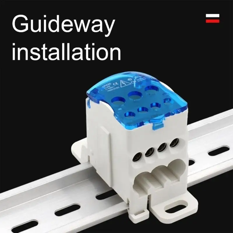 652F Quick Connection Small Wire Terminals 1 In 6 Out 160A for Multifunction Wiring Need