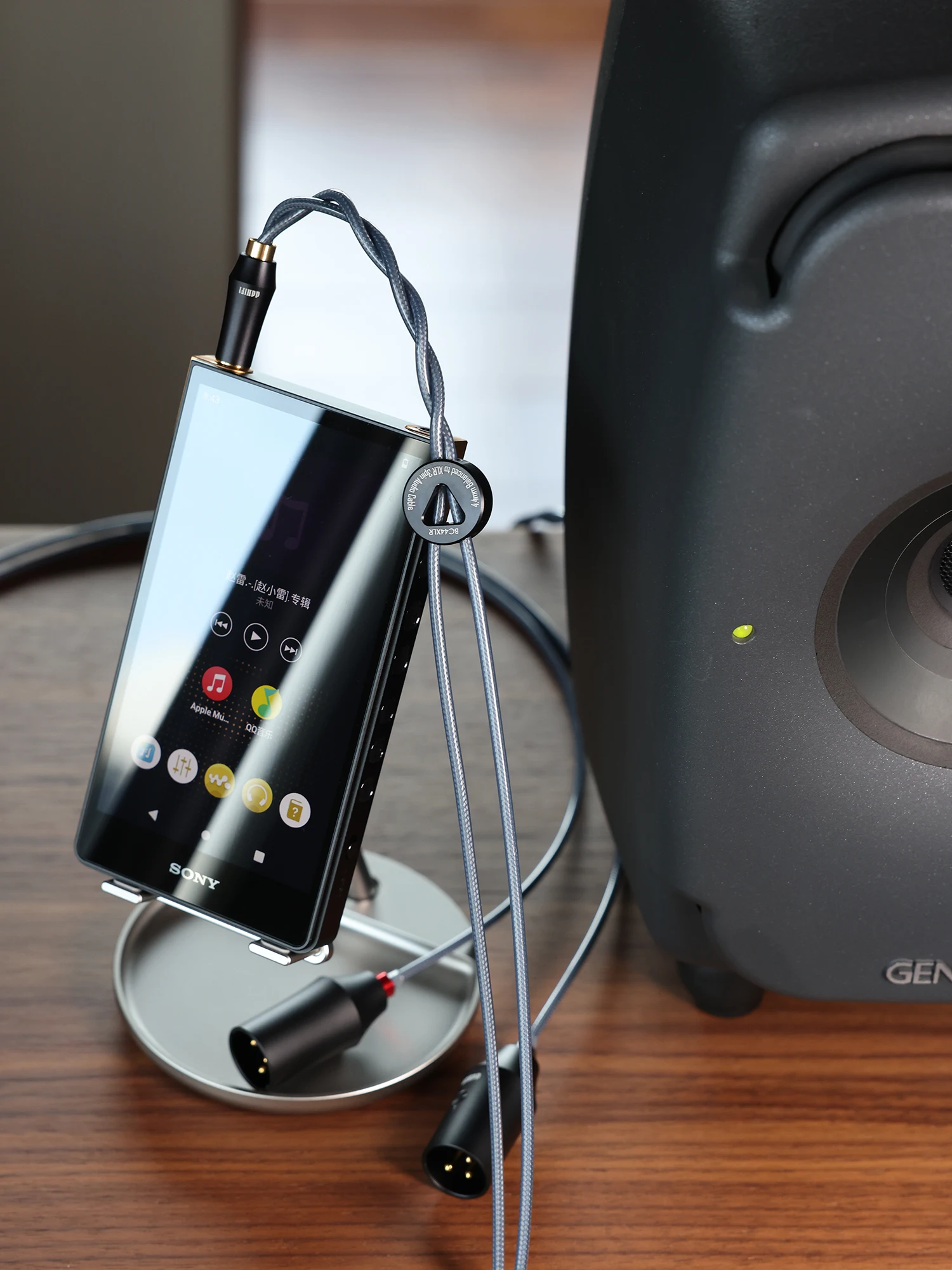 Dd ddhifi bc44xlr 4,4mm symmetrisch mit xlr 3-poligem Abschirm signal kabel, Musik-Player mit Verstärker oder Aktiv lautsprecher verbinden