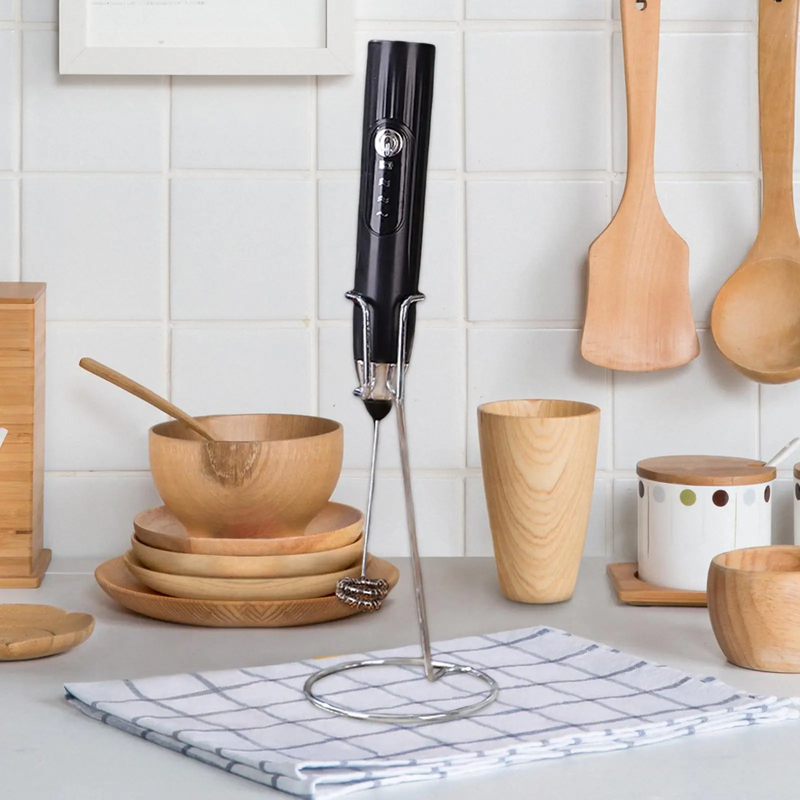 Egg Beater Stand Blender Holder Racks Multi Functional Support for Kitchen