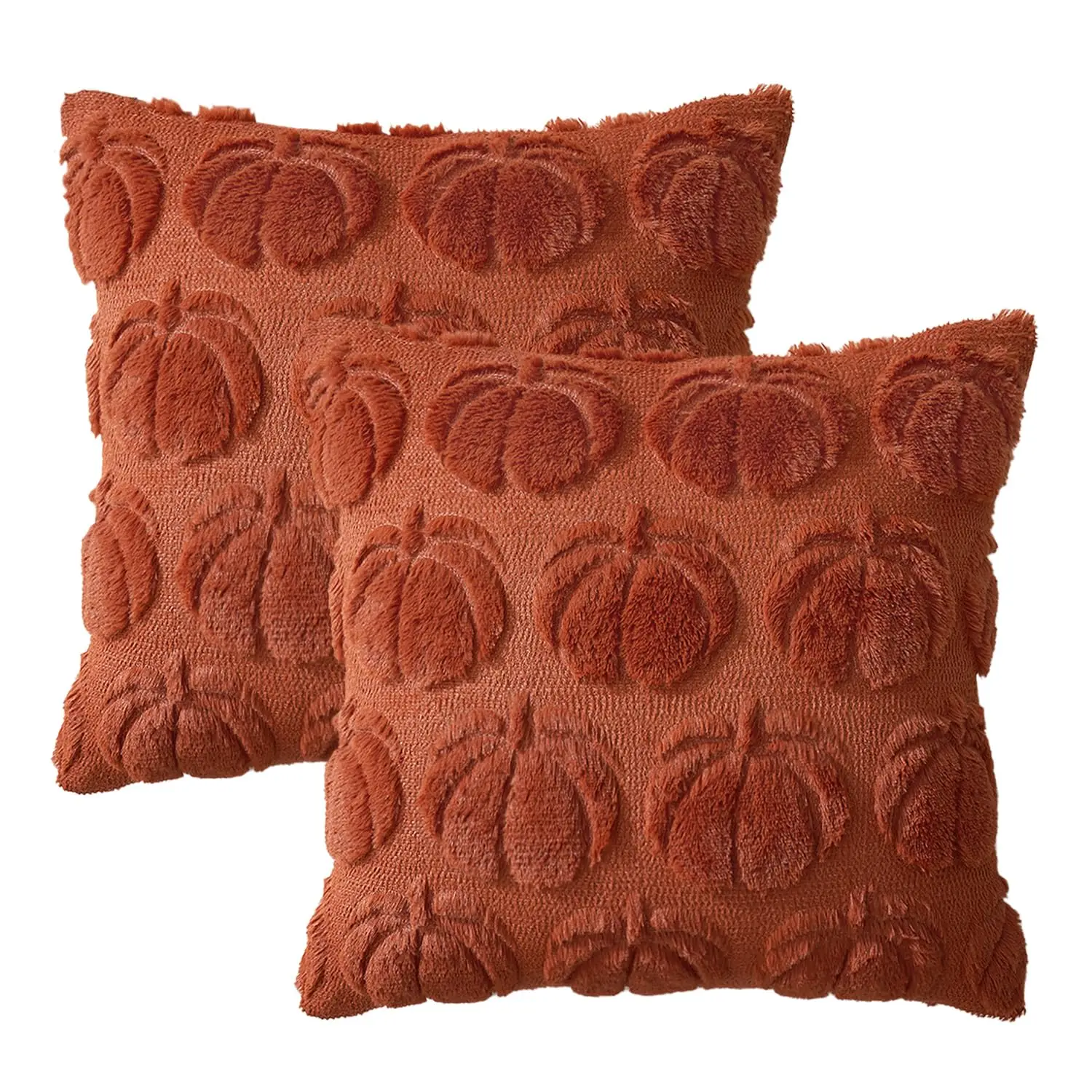 MIULEE Pumpkin Fall Decor Pillow Covers - Seasonal Home Decorative Cushion Covers for Autumn