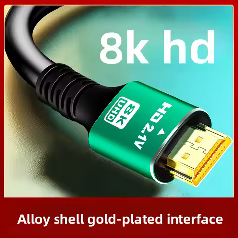 8K HDMI-Compatible 2.1 Video Cable 48Gbps High Speed 4K@120Hz 8K@60Hz 48Gbps Adapter For RTX 3080 eARC HDR PC Laptop TV Box