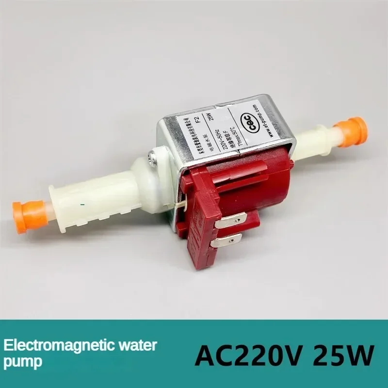 New 220V Electromagnetic Pump for Pipeline and Water Dispenser, 25W AC Water Pump for Coffee Machine