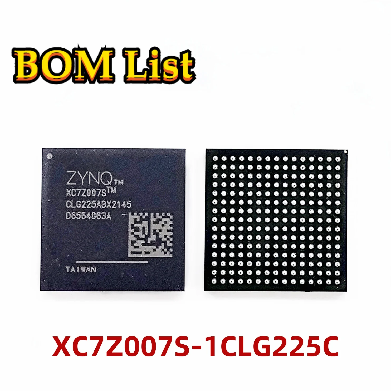 

Оригинальный XC7Z007S-1CLG225C Zynq-7000S FPGA SOC ARM Cortex-A9 667 МГц 0,5 мм BGA Industrial-40 ° C~100 ° C БЫСТРАЯ ДОСТАВКА