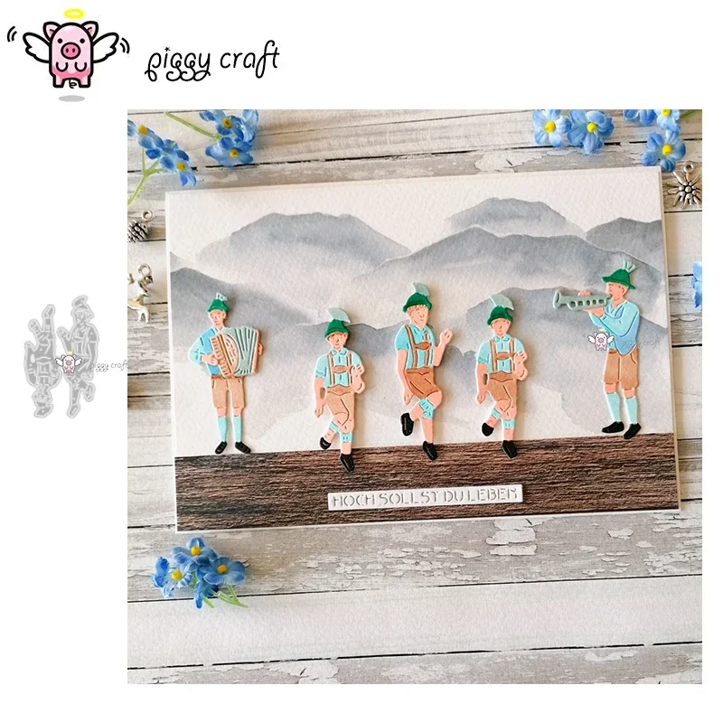 Mmao Crafts Metal Steel Cutting Dies Schuhplattler Scrapbooking Paper/photo Cards Embossing Dies