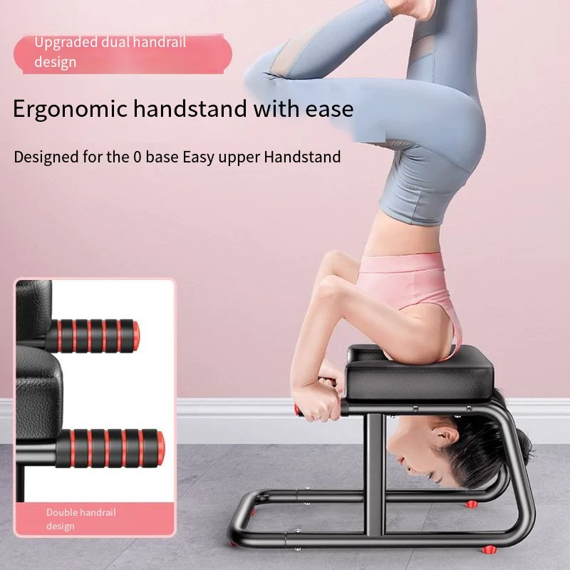 Home Inversion Stool Inversion Chair Upside Down Yoga Aid Fitness Aid Stretcher Bodybuilding Training Inversion Bench