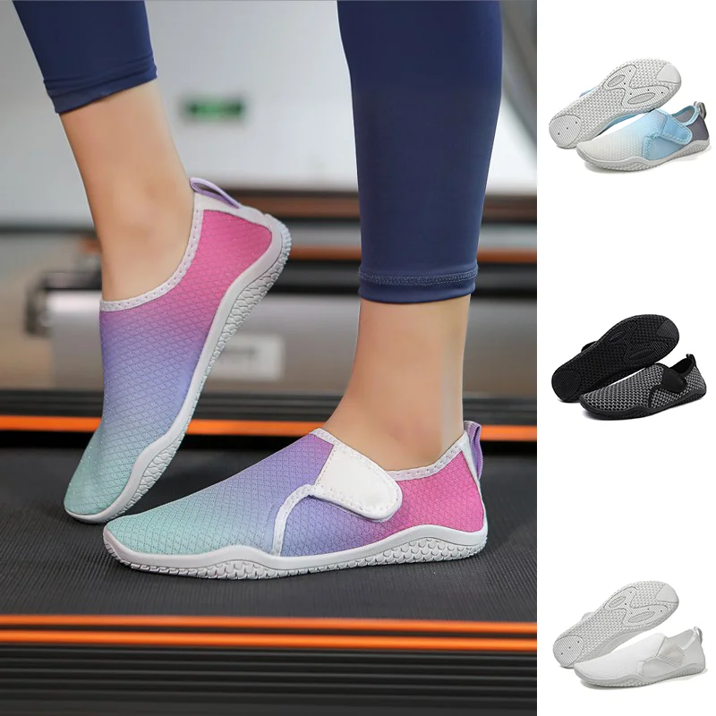 

Unisex Breathable Non - Slip Aqua Socks, Lightweight Quick - Drying, Ideal for Gym, Yoga, Swimming and Beach Activities