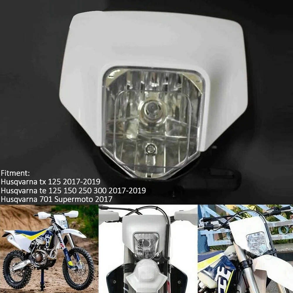 Motorcycle Headlights Motorcycle Night Running Lights Headlights for Husqvarna Te300 250 Fe250 350 2017 2018