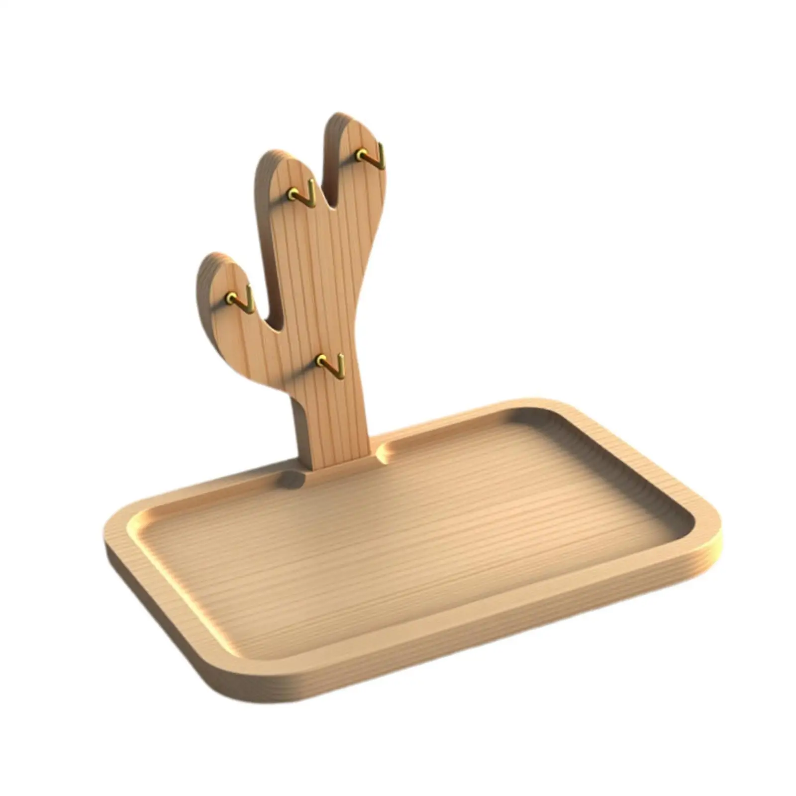 Key Tray Hanging Organizer Gift Home Decor Wood Key Bowl Jewelry Organizer Tray Jewelry Stand for Bracelets Keys Wallet Watches
