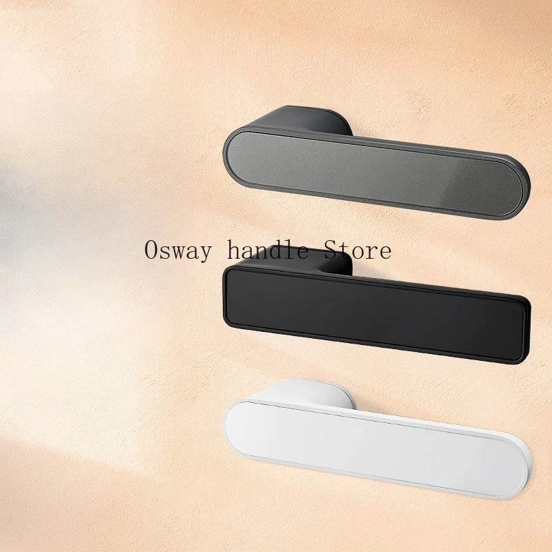 

1 комплект минималистичных магнитных замков для межкомнатных дверей с ключом, бесшумный, для спальни, скрытый ключ, магнитная ручка-замок