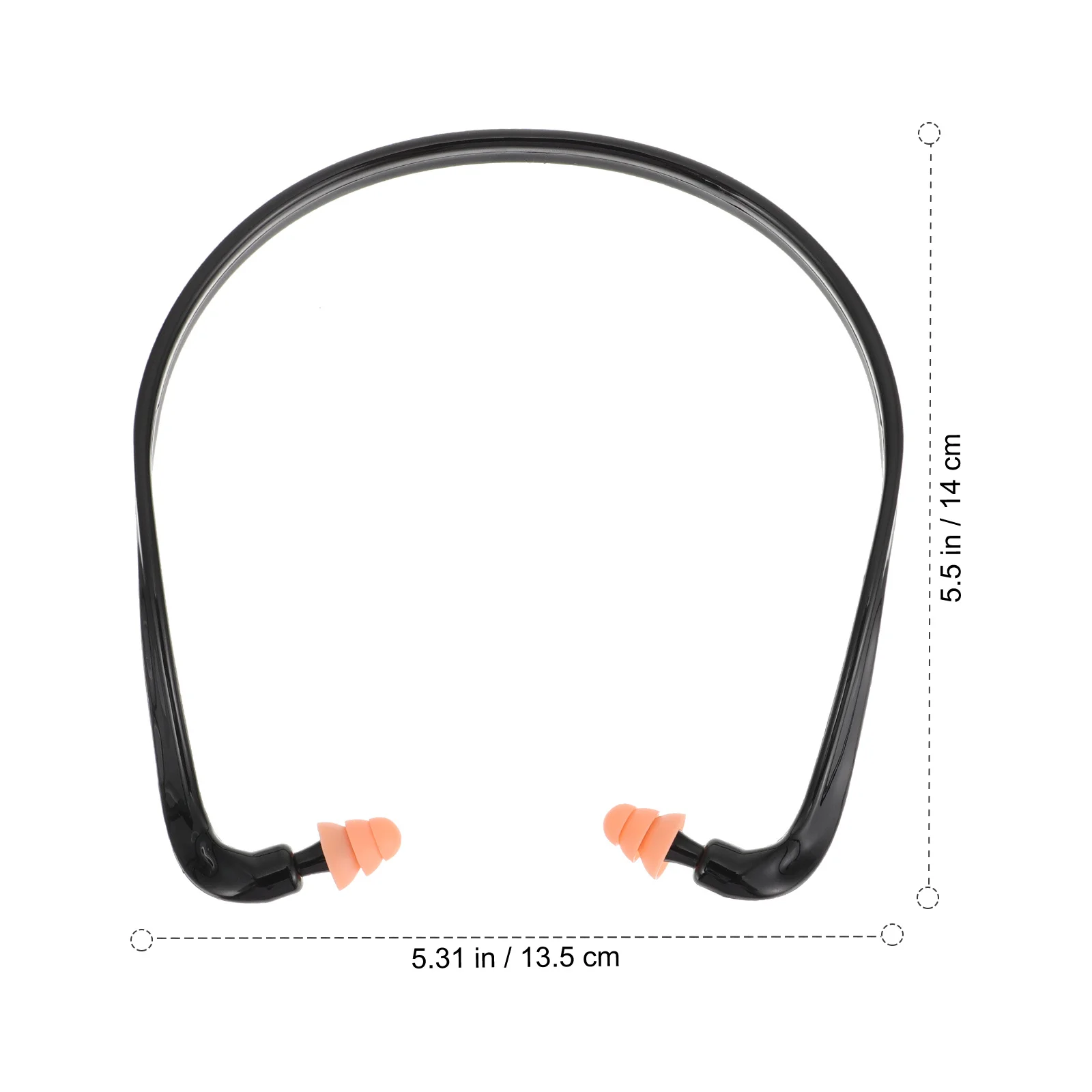 10 قطع من سدادات الأذن الأنيقة والمتينة الناعمة وخفيفة الوزن ومقاومة للضوضاء مثالية لقطارات الطائرات والنوم والدراسة والحماية المحمولة