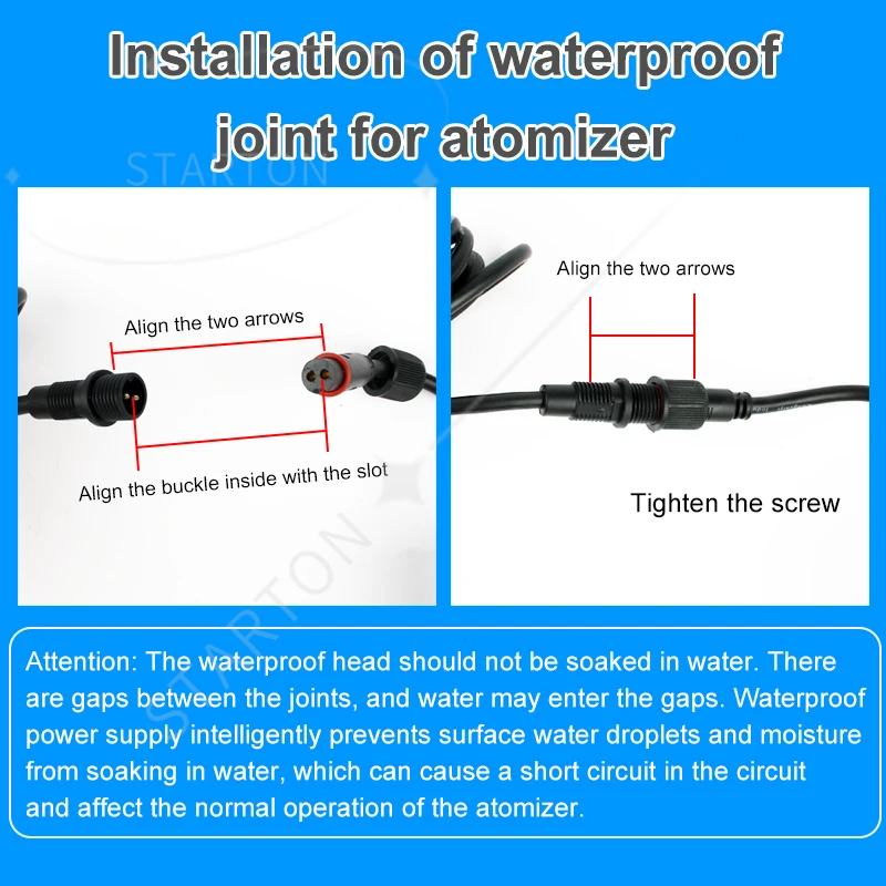 Head Atomizer Ultrasonic Nebulizer Mist Maker Fogger Industrial Air Humidifier Hydroponics Fog Sprayer Generator