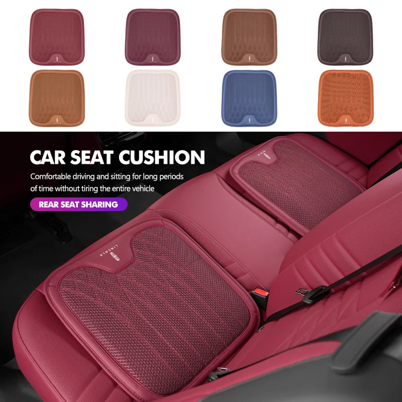 

Car Seat Cushion Ice Silk Seat Cushion Anti slip Breathable For Lincoln Navigator Continental Corsair MKC Nautilus Voyager