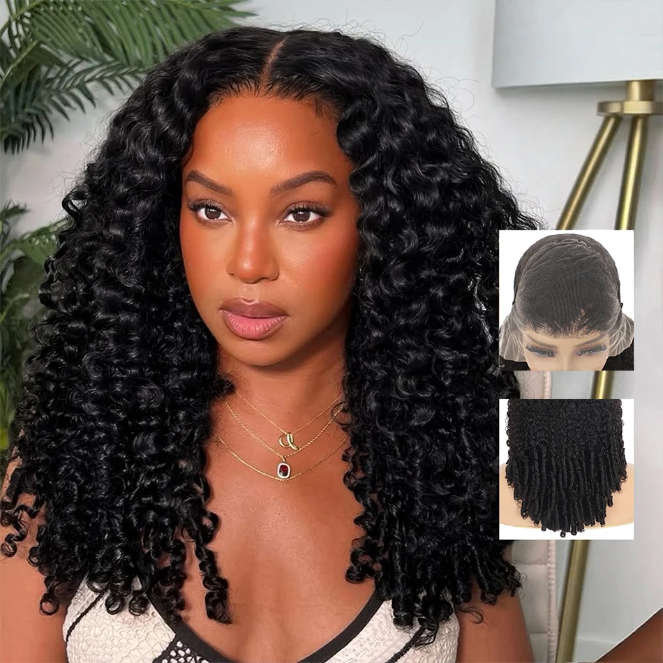 

12A Burmese Curly 5x5 Lace Closure Wear and Go Glueless Wigs Human Hair 250 Density Deep Curly Human Hair 13x6 HD Lace Front Wig