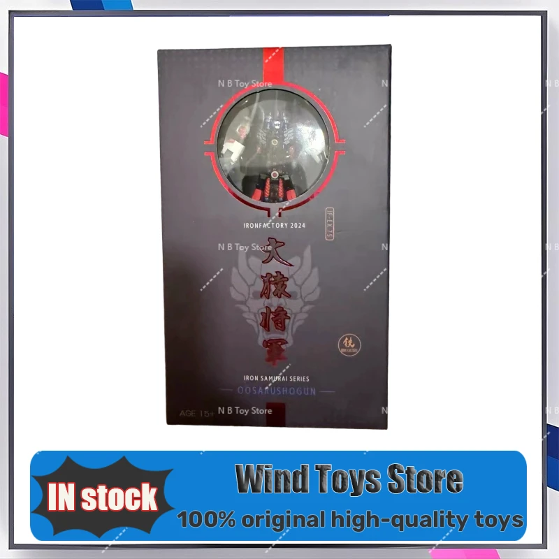 [IN VOORRAAD] Transformatie Iron Factory Iron Samurai Serie ALS EX-75 EX75 Oosarushogun Action Figure Verzamel Geschenken