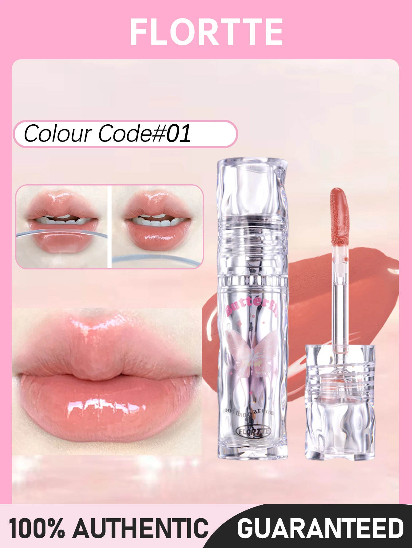 フランテルナシリーズリップラッカー、可愛い、2.6g