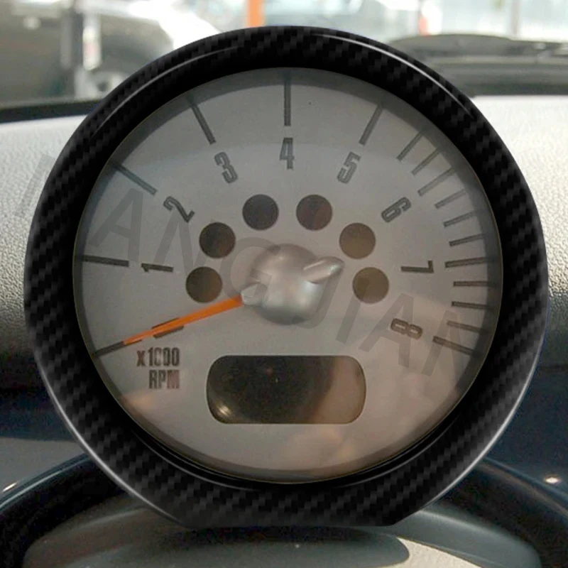 Union Jack Car Front Tachometer Shell Plastic Cover Stickers For Mini Cooper S R50 R52 R53 Interior Decoration Trim Accessories