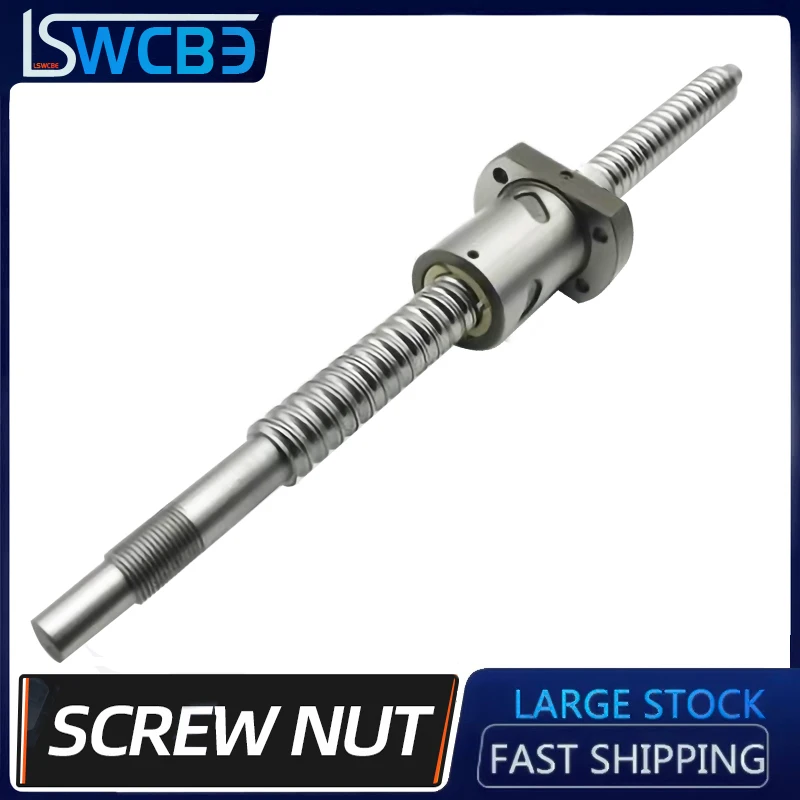 

High-precision ball screw SFI nut set 1605 2005 2505 3205 high-speed transmission module processing arbitrary length