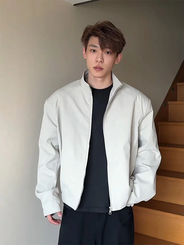 

Cleanfit American Sle воротник-стойка Flight Jaet мужская зимняя High Sensation Haome oulder Pad ort бейсбольное пальто модное