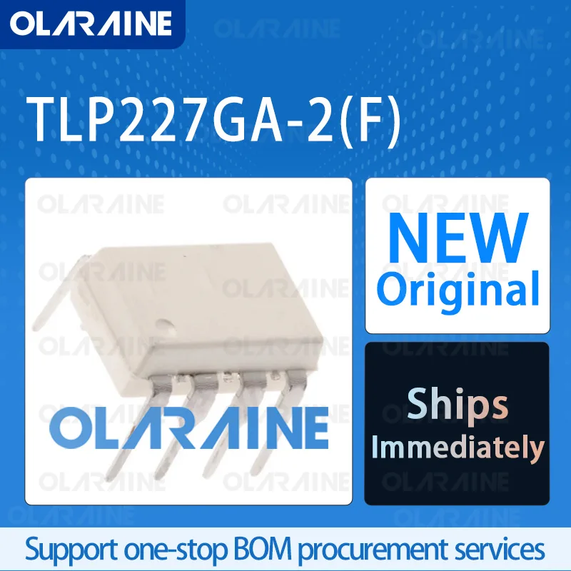 1/5/10Pcs TLP227GA-2(F) DIP-8 original 100% New ic chip MOSFET output photocoupler 2 Channel If - 7.5 mA Vf -1.3 V