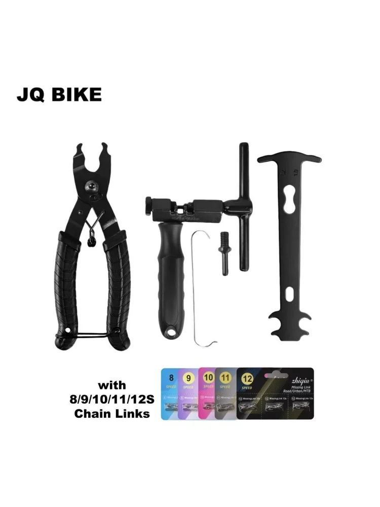 AliExpress NONE Bike Chain Repair Tools Set,Including Bike Chain Breaker,Bike Link Plier & Chain Checker,with 8/9/10/11/12 S Chain Links