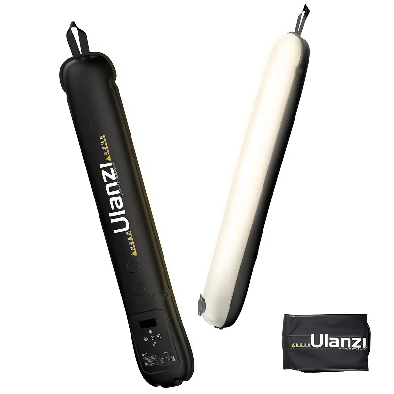 

Ulanzi UA20 Portable Air Tube Light Dual Color Inflatable Tube Light Handheld Magnetic Inflatable Stick Light