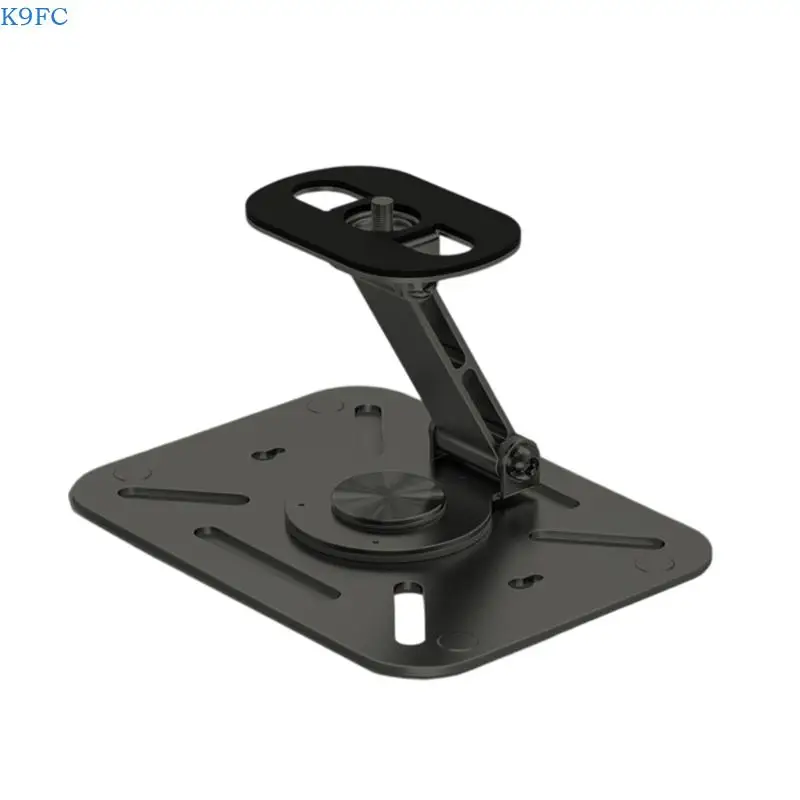 K9FC Wall Ceiling Projector Mount Carbon Steel 3kg Load Capacity Projector Stand Foldable For Home Theater Setups