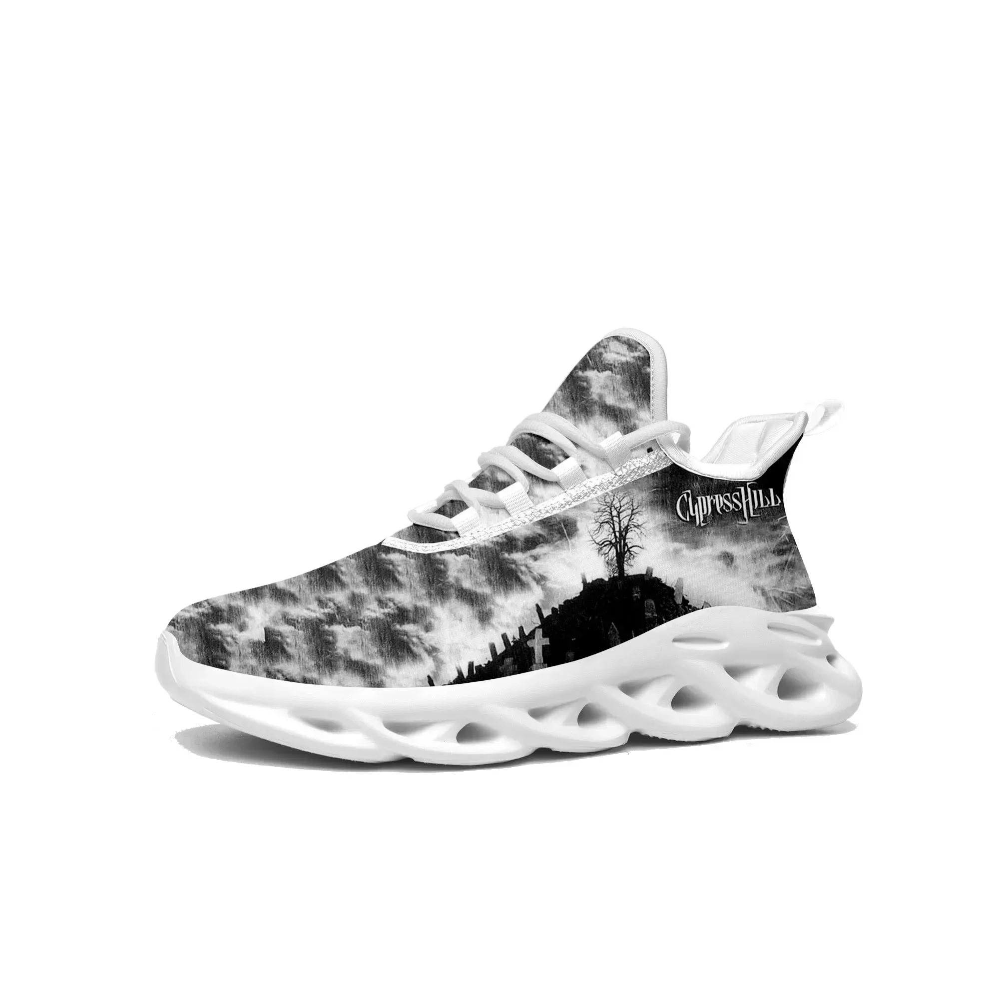 

Cypress Hill Flats Sneakers Mens Womens Sports Running Shoes High Quality Sneaker Black Sunday Shoe Lace Up Mesh Footwear