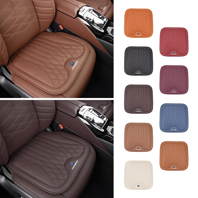 Leather Car Seat Cover Cushion Protector Pad Interior Accessories For Changan CS75 CS35 CS55 Plus CS15 CS85 CS95 CX70 CX20