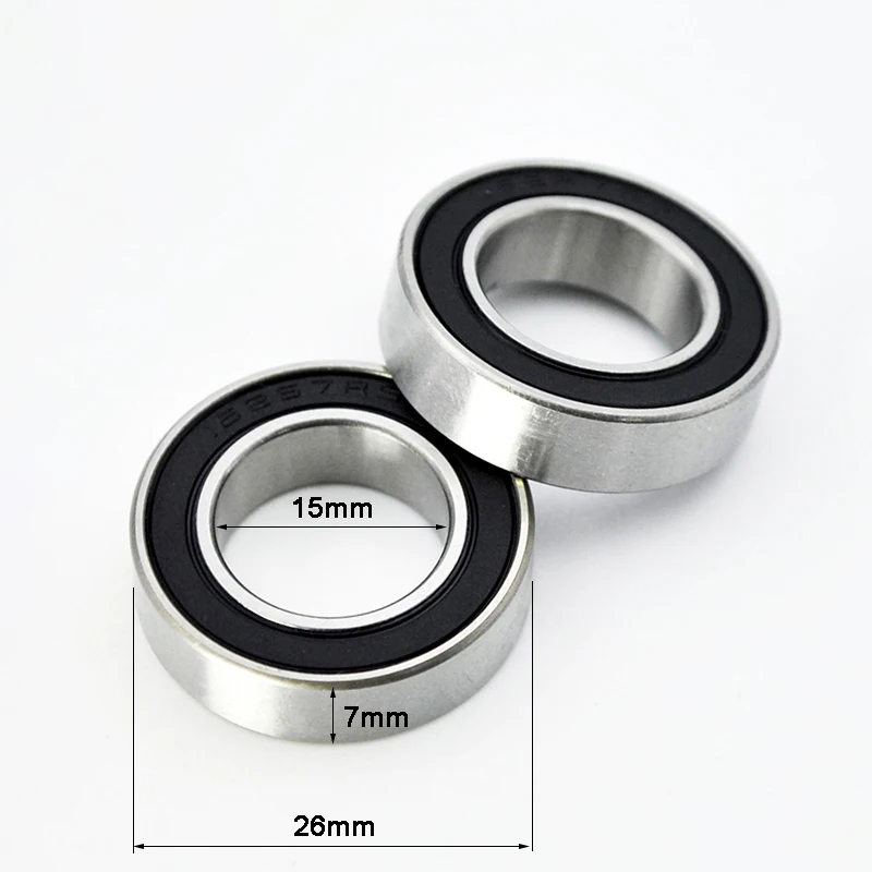 Hybrid Ceramic 15267 2RS Bearing 15x26x7 mm MR15267 RS Silicon
