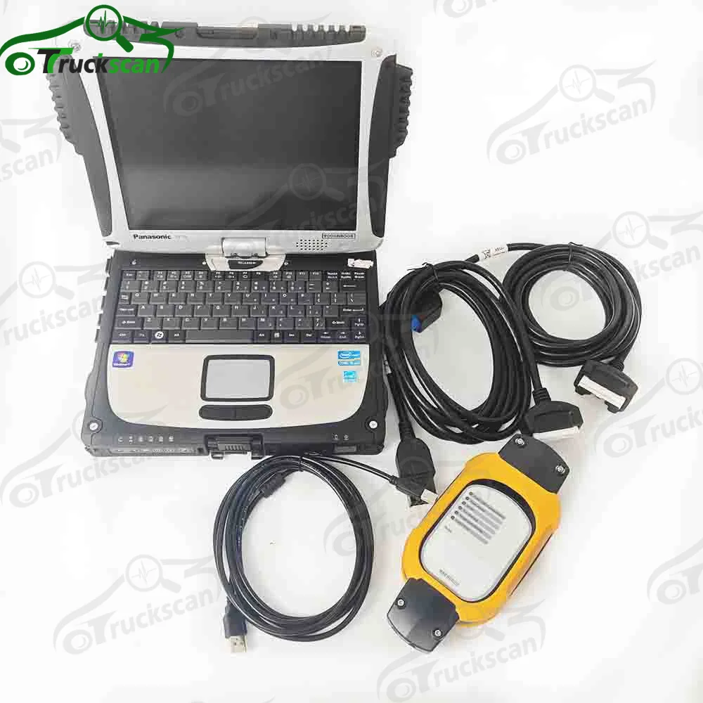 Construction Equipment Truck Excavator Loader Diagnostic Interface+V2.8.150 Ptt Devtool For Vc-ads 88890020 88890180 cf19laptop