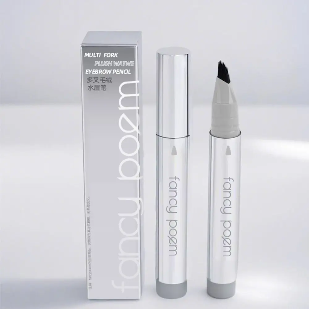 

Water Eyebrow Pencil Multi-fork Eyebrow Pen Multi Fork Plush Wild Eyebrows Fuzzy Water Eyebrow Pen Sweat-proof Waterproof