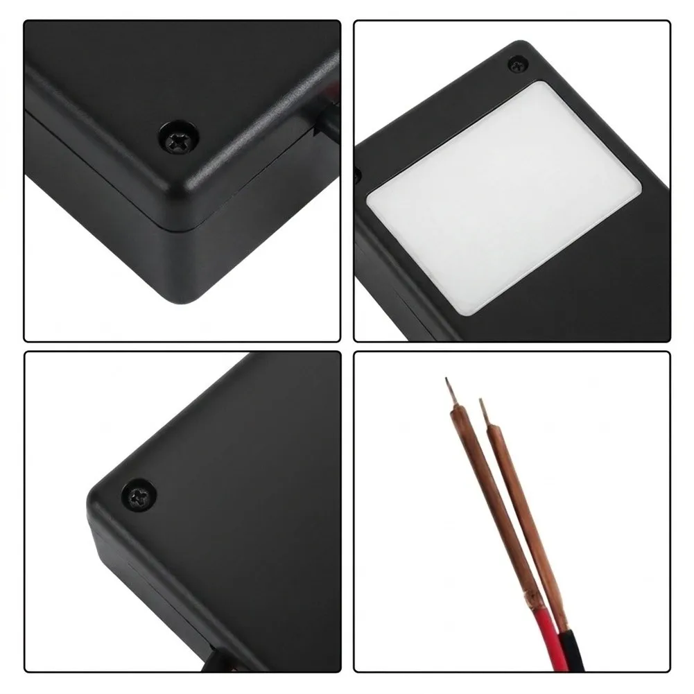 Compact Spot For Welder for Lithium Battery Repair 11x11x5cm ABS Housing 1200A Peak Current USB Charging 6 Gear Adjustment