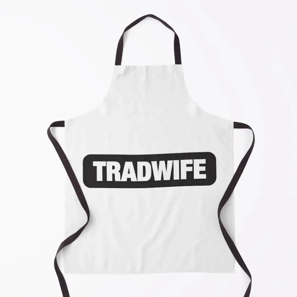 

TRADWIFE Apron Kitchen Teacher Camping Apron