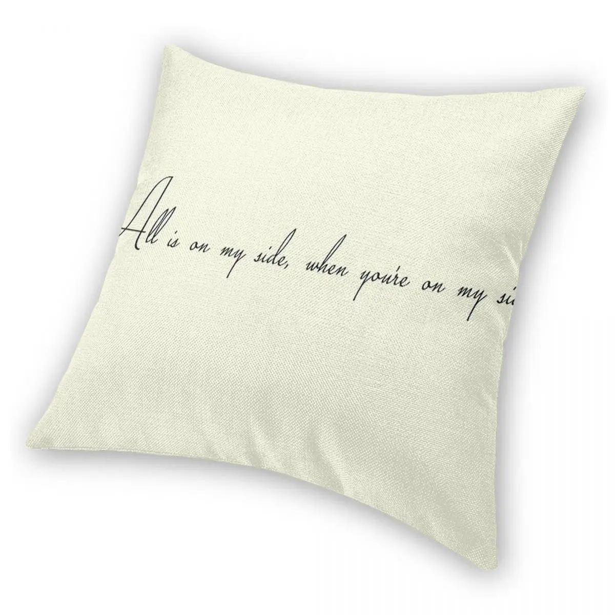 سام درابزين كلمات مربع المخدة البوليستر الكتان المخملية نمط البريدي كسوة وسائد للزينة غطاء وسادة المنزل 18"