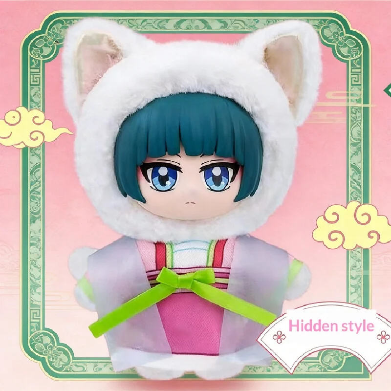

EAKI Cute Cartoon Maomao Plush Doll The Apothecary Diaries Cat Ear Plush Blind Box Pendant Home Decoration Gift For Women