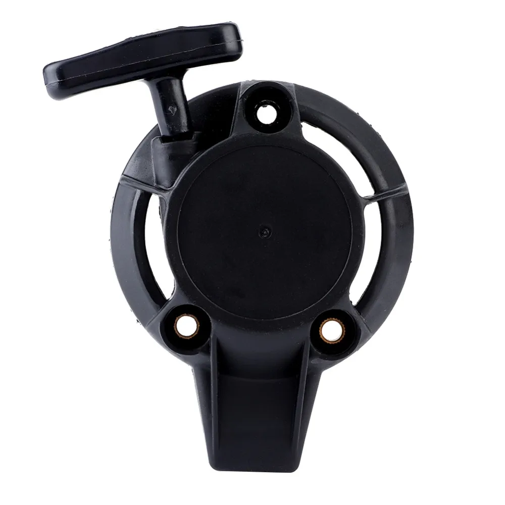 Black Recoil Starter Assembly ABS Easy to Install Pull Starter Replacement for Honda GX25 GX25N GX25NT FG110 HHT25S WX10T Engine