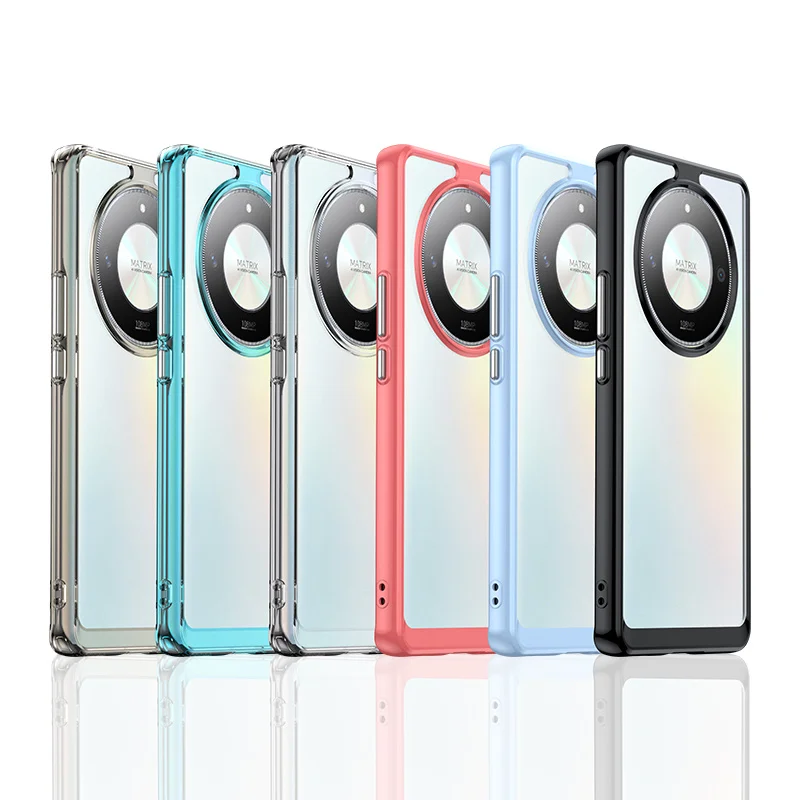 Transparent Shockproof TPU Case for Honor Magic 6 5 4 Lite Pro X9b X9a X9 5G 4G Protective Cover Frame Capa Shell Funda Coque