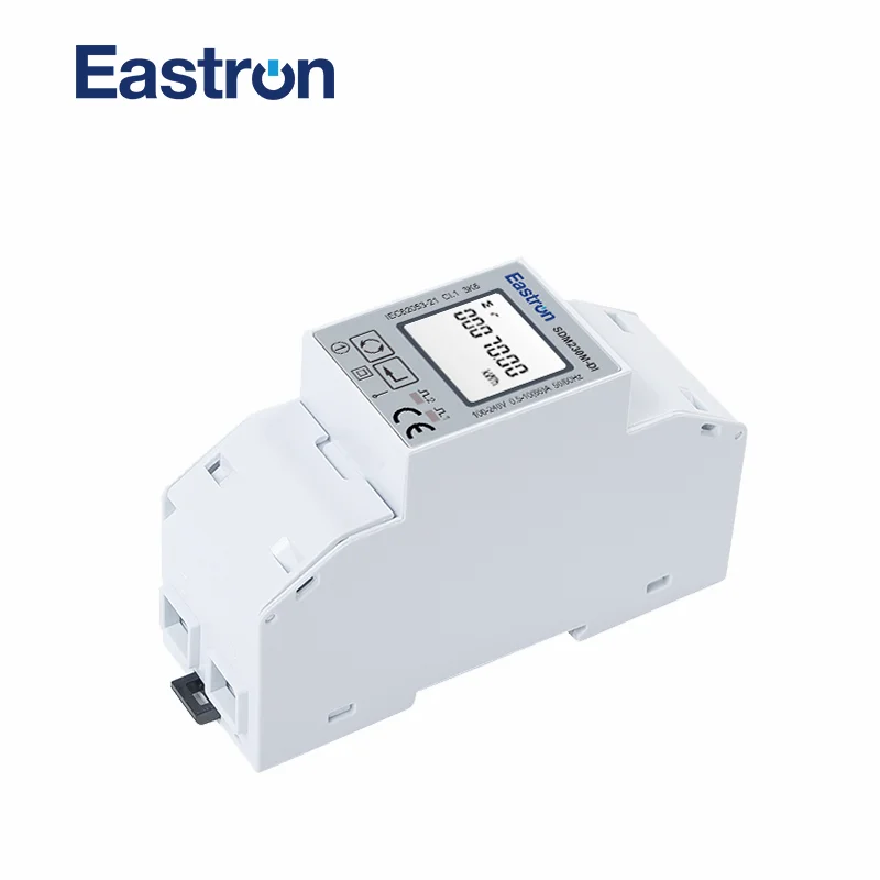 Medidor de Energia Monofásico Entrada Digital Rs485 Modbus Saída Comunicação Remota com Sistemas de Carregador ev Rs485 Sdm230m-di 100240v Etl