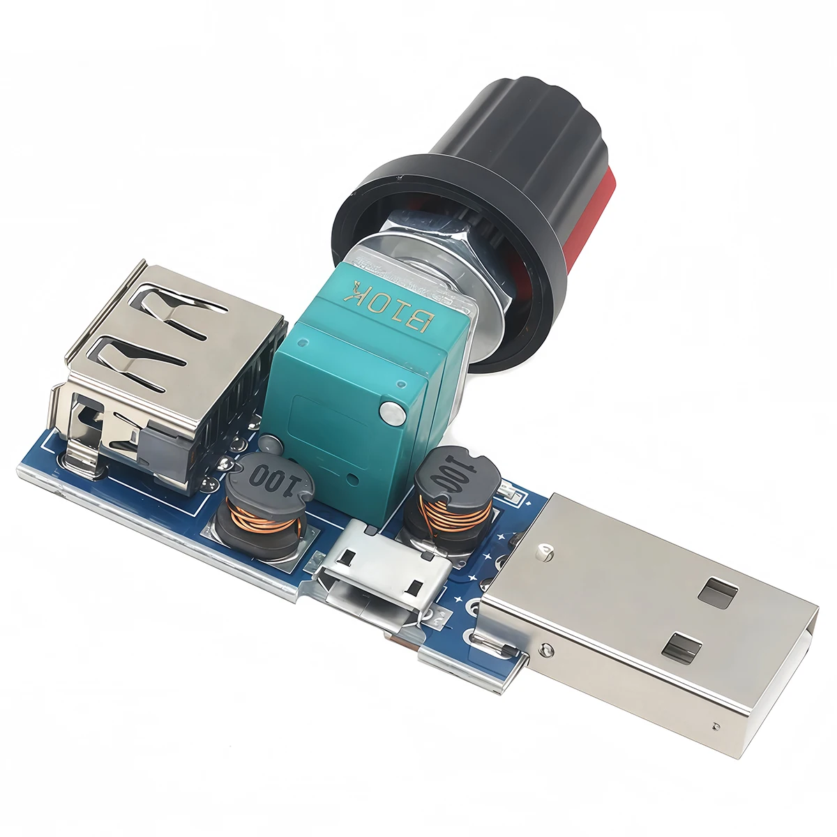 Mini USB Fan Governor Wind Speed Controller DC 5V Air Volume Regulator Cooling Mute Multi Function Fan Speed Switch Module