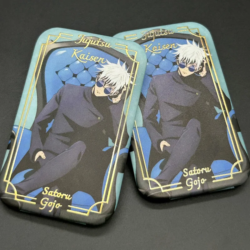 شريط ليزر أنيمي تنقش ختم شارة ذهبية ، جوجوتسو كايسن ، كوجيساكي ، نوبارا ، ساتورو غوجو ، أمبيتس
