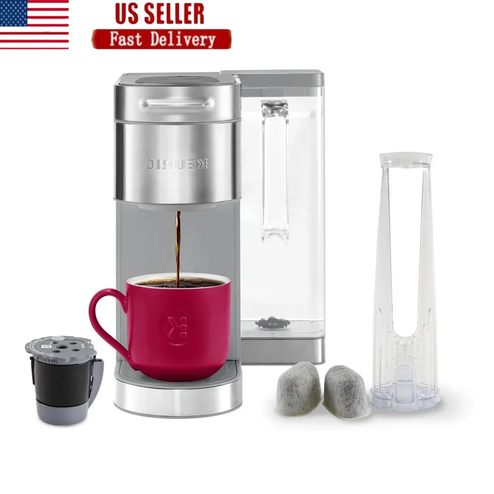 Single Serve Coffee Maker Multistream Technology 5 Brew Sizes Programmable Brewing Removable Tank Water Filter Starter Kit