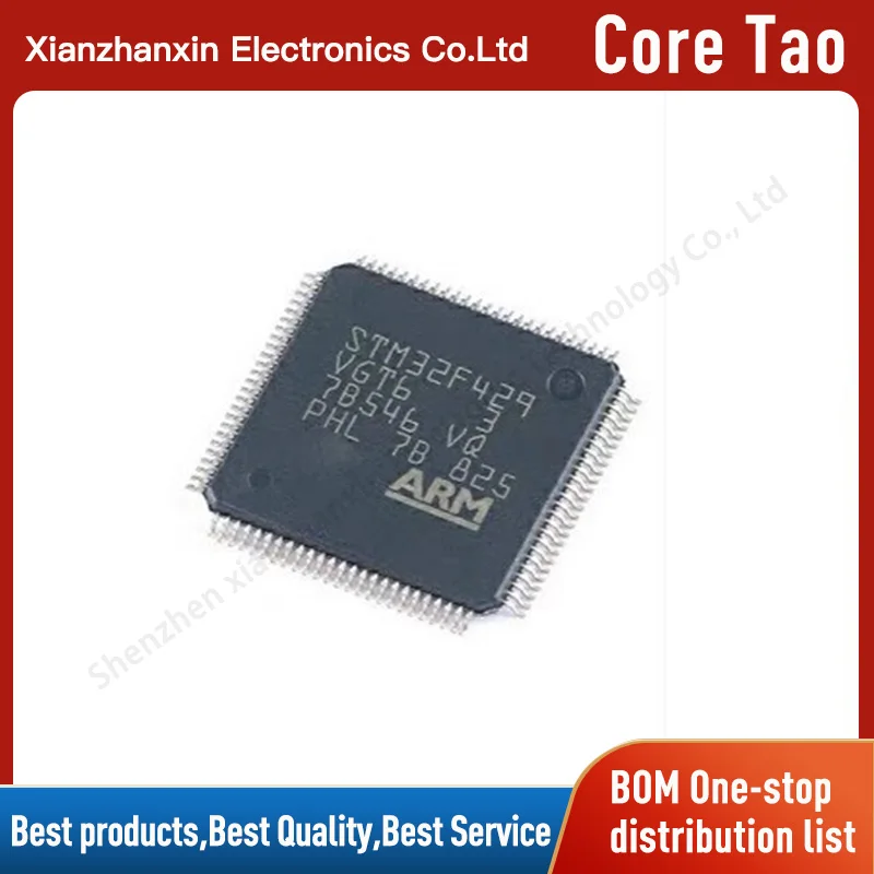 1PCS/LOT STM32F429VGT6 STM32F429 429VGT6 LQFP100 Microcontroller in stock