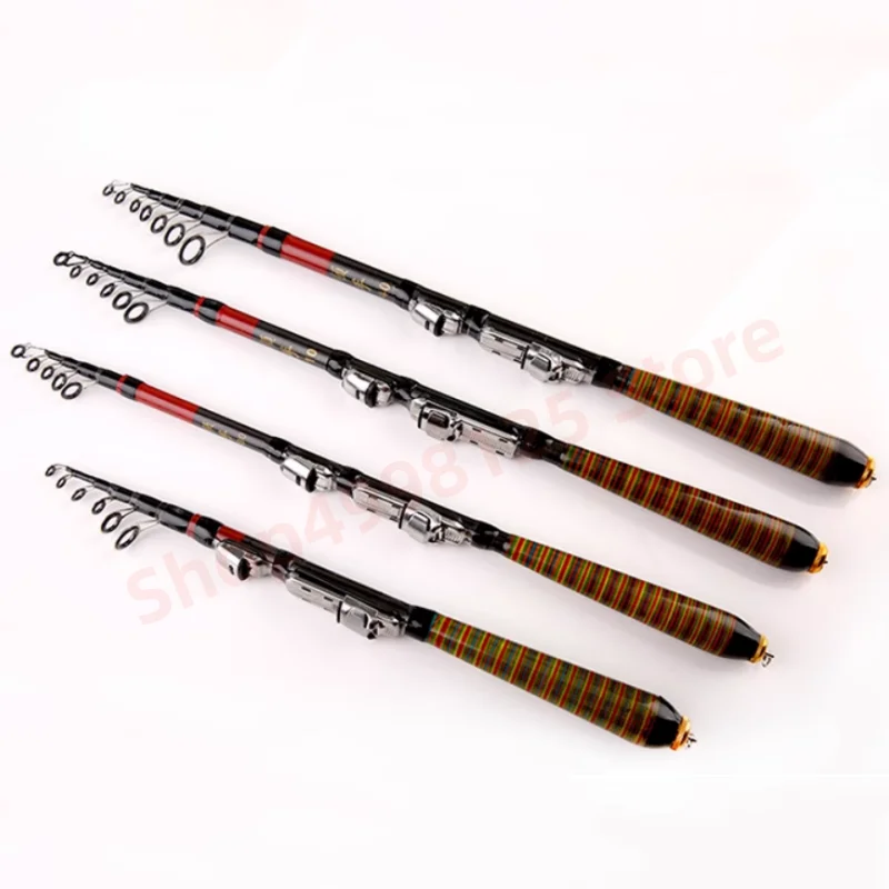 

Portable Travel Fishing Rod Ultra-light Retractable Mini Small Fishing Rod 1.2m-2.4m Carbon Fishing Rod Carp Feeder