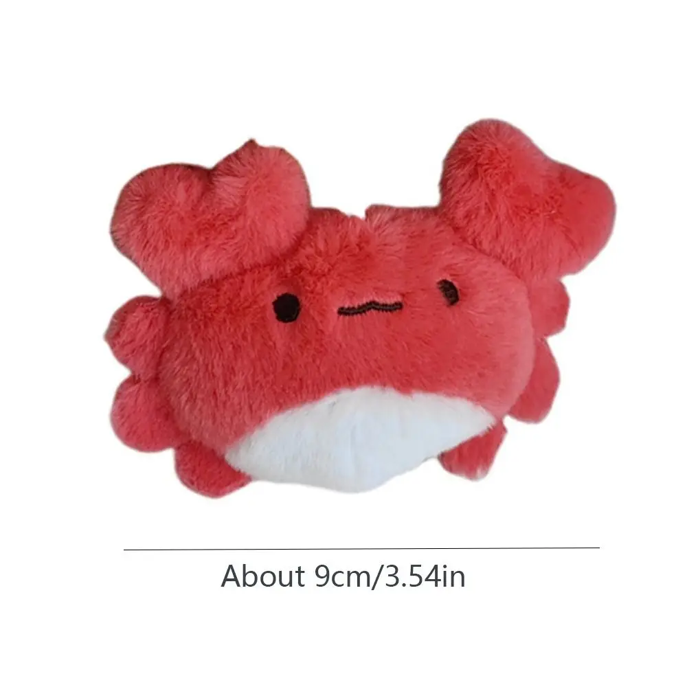 Lovely Plush Marine Organisms Key Chain Crab Ray Fish Plush Doll Keychain Octopus Cartoon Funny Fish Pendant Kids