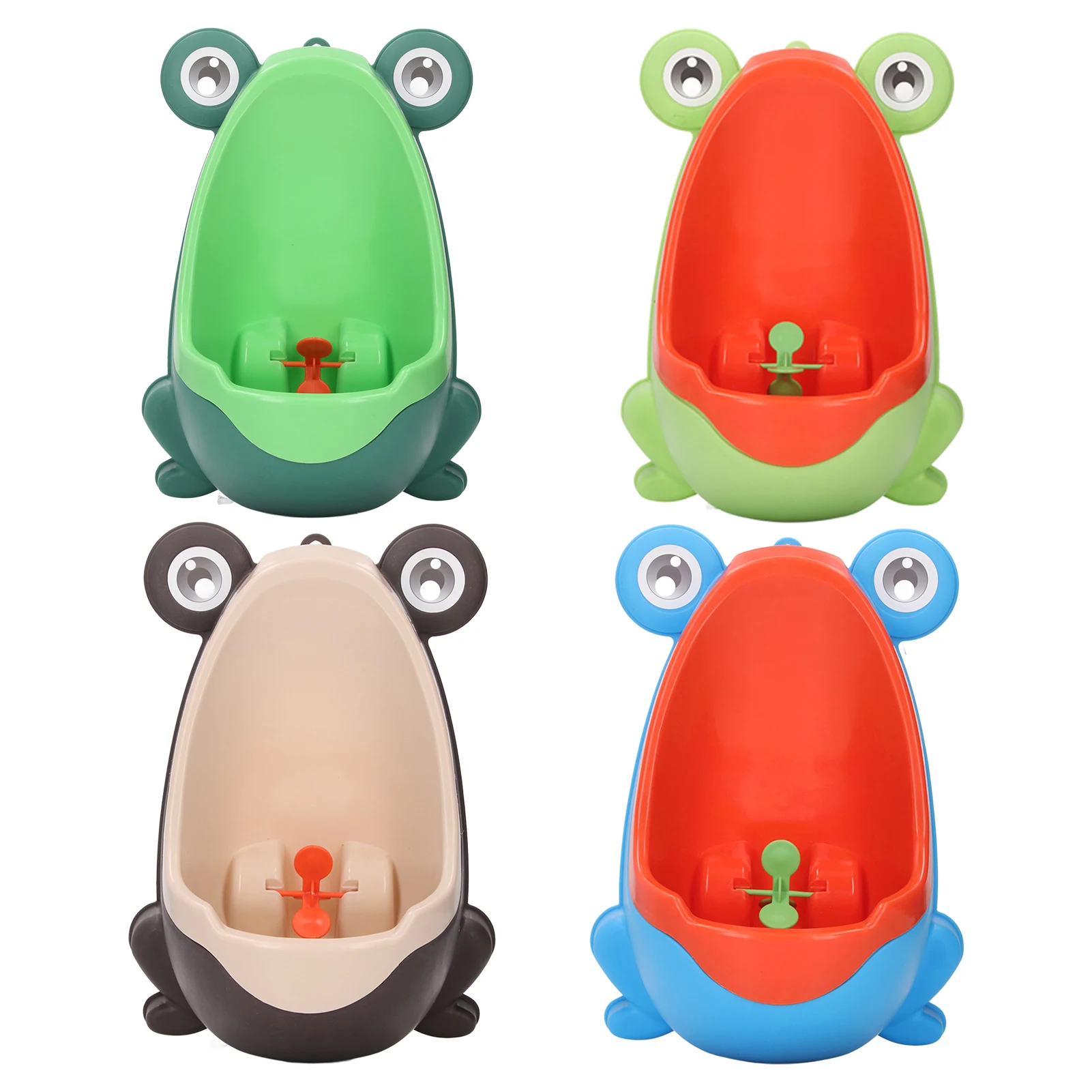 Children Urinal Funny Aiming Target Plastic Wall Mounted Potty Training Urinal for Boys Toddlers Chamber Pots